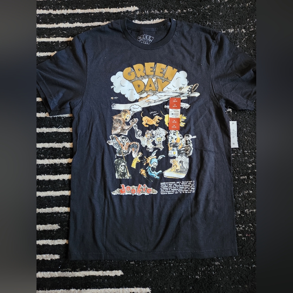 Brand New Green Day Vintage Dookie Graphic T-Shirt M